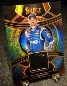 JIMMIE JOHNSON - 2024 Select Racing - TIE-DYE PRIZM - RELIC - /25 - Picture 1 of 2