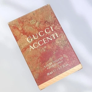 Auslaufmodell GUCCI ACCENTI Eau de Toilette 50 ml 1,7 flüssige Unzen unbenutzt Japan - Bild 1 von 3