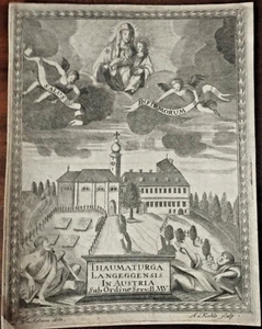 Convent Langeggensis Ord Servorum Beatae Virginis Mariae Servi di Maria Austria - Picture 1 of 1