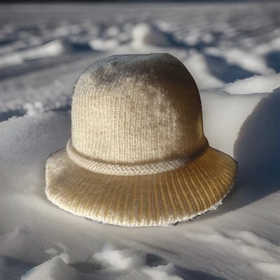 Aris OSFM Tazón Gorra Sombrero Acrílico Hecho en EE. UU. Damas Crema Cubo Foto 1 de 4