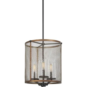 Minka-Lavery 4692-107 Marsden Commons Pendant Smoked Iron/Aged Gold - Picture 1 of 1