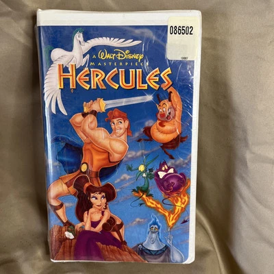 Hercules VHS 1998 Disney Clamshell **SEALED NEW Disney Store Price Tag** - Image 1 of 4