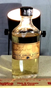 vintage American pharmacy Glycerin bottle from Nebraska - full - Picture 1 of 3