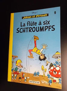 La flute à six Schtroumpfs 1975 PROCHE DU NEUF Johan et Pirlouit Peyo - Bild 1 von 4