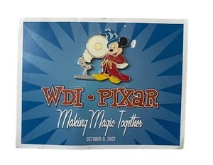 Walt Disney Imagineering & Pixar 2007 Mickey Sorcerer Pin - Picture 1 of 3