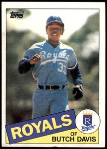 Butch Davis #49 1985 Topps - Bild 1 von 2
