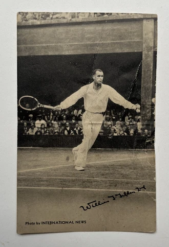 TILDEN, BILL 1920’s A.G SPALDING TEN COMMANDMENTS OF TENNIS ADVERTISING POSTCARD Cover