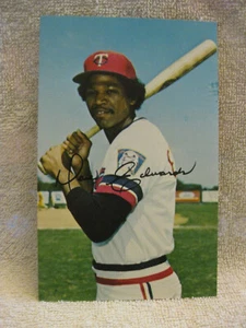 1980 Dave Edwards Minnesota Twins Equipo Edición Color Postal MLB Béisbol - Imagen 1 de 2