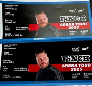 Finch Ticket Oberhausen - Bild 1 von 1