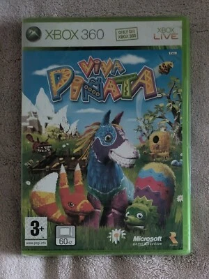 VIVA PINATA ORIGINAL UK RELEASE XBOX 360 NEW SEALED w/ SIDE STICKER PAL RARE - Image 1 of 2