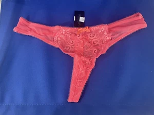 *FREDERICK'S OF HOLLYWOOD *LUISA LOU PANTY * SIZE XL THONG UNDERWEAR* X37-2145 - Picture 1 of 2