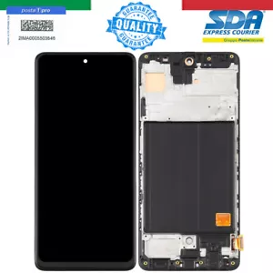 LCD SCHERMO DISPLAY FRAME VETRO TOUCH SCREEN PER SAMSUNG GALAXY A51 A515 A515F - Imagen 1 de 1