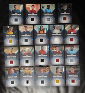Star Trek Strange New Worlds Season 1 One 19 Card Relic/Costume Set RC1-RC19 SNW