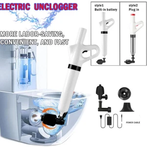 Toilet Clog Remover Powerful Bathroom Pipe Plunger Kitchen Air Drain Blaster - Picture 1 of 16