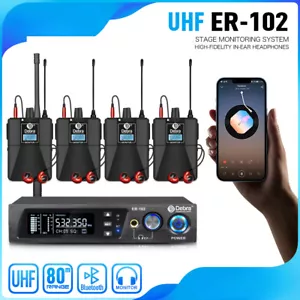 Wireless In-Ear Monitoring System ER-102 with bluetooth5.0 for Stage Performance - Picture 1 of 29
