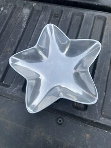 Vintage Aluminum Serving Tray Star Shape - Picture 1 of 2
