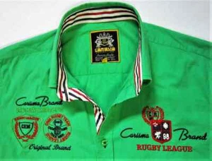 Carisma Collection,Premium Quality,Kurzarm Freizeithemd,Design,Style,Grün, Gr. L - Imagen 1 de 6