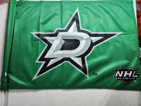 Dallas Stars Car Flag - New - 11" x 16" Cover