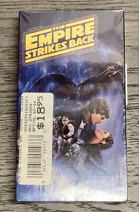 Star Wars ESB Empire Strikes Back Factory Sealed VHS Tape VCR 1990 CBS FOX NOS - Picture 1 of 10