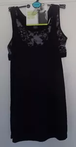 Autograph size M non wired medium impact layered bra vest black and grey - Picture 1 of 7