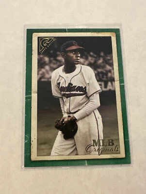 Satchel Paige 2021 Topps Gallery MLB Originals Green 102/250 #mo-16 - Image 1 of 4