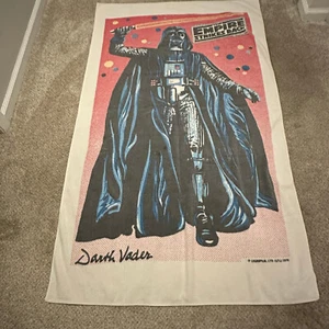Vintage Star Wars Empire Strikes Back Beach Pool Towel Darth Vader 1979 - Picture 1 of 6