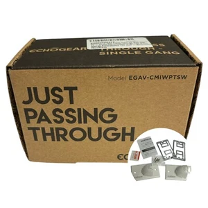 Echogear in Wall Cable Hider for Wall Mount TV - Single Gang Pass Through 2/BOX - Picture 1 of 6