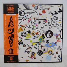 LED ZEPPELIN / III JAPAN ISSUE LP W/OBI, INSERT, POSTER