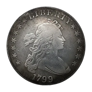 2 Stück 1795 Dollar Münze Liberty American Liberty Coin United States of America Coin - Bild 1 von 11