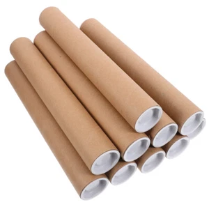 10pcs Mailing Tube Portable Poster Storage Tube Paper Storage Tube Poster - Picture 1 of 12