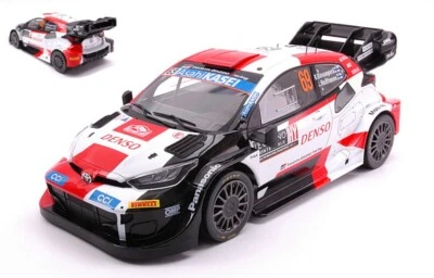 MODELLINO AUTO STATICO IXO TOYOTA YARIS #69 ROVANPERA RALLY MONTE CARLO 20231/18 - Immagine 1 di 4