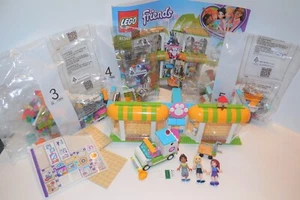 LEGO FRIENDS HEARTLAKE CITY DOWNTOWN ANIMAL PET CLINIC CENTER 41345 MIA COMP LOT - Picture 1 of 12
