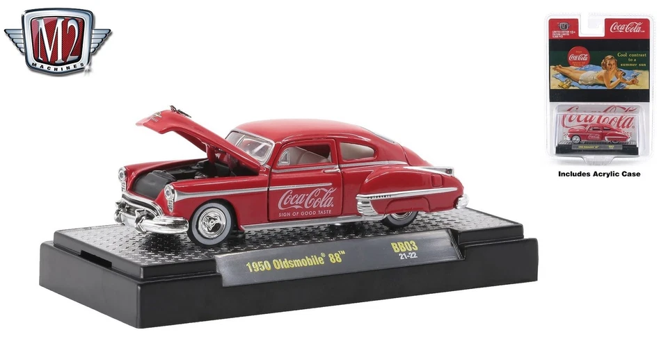New M2 Machines 1:64 Coca-Cola Bathing Beauties (Release BB03) Diecast - Image 1 of 1