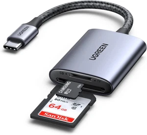 UGREEN SD Card Reader USB C Micro SD Card Reader USB 3.1 OTG Memory Card Adapter - Picture 1 of 12
