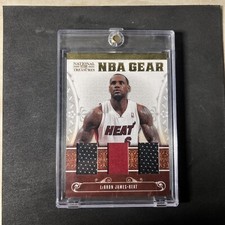 2011 National Treasures NBA Gear Game LeBron James /99