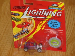 Réplica fundida a presión de Johnny Lightning Classic 32 Roadster #104 púrpura 1995 - Imagen 1 de 7