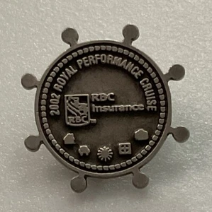 2002 Royal Performance Cruise RBC Insurance Pewter Pin AA9 - Picture 1 of 4
