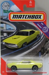 Mattel Metal Parts MATCHBOX 1970 Plymouth Cuda MBX Highway 56/100 3+ - Picture 1 of 2