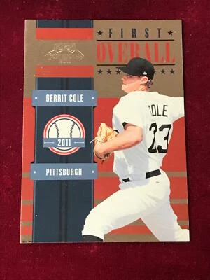 2011 Playoff Contenders #1 First Overall GERRIT COLE Pittsburgh Pirates (NV21) - Image 1 of 2