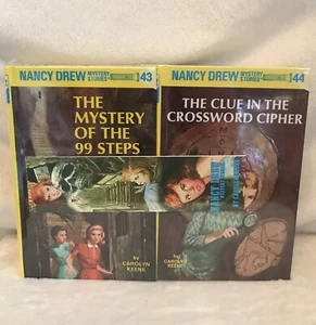 SET OF 6 Vintage NANCY DREW Book 43, 44, 45, 46, 47, 48 Hardcover FACTORY SEALED - Picture 1 of 4