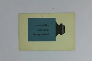 Folleto... habría que fotografiar Ilafot Leipzig (13042947) - Imagen 1 de 2