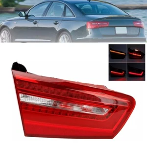 Inner LED Tail Light Fit For AUDI A6 C7 2012-2014 2015 2016 Left Side Rear Lamp - Imagen 1 de 11