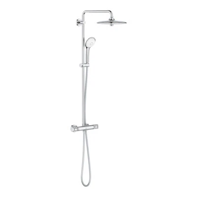 Grohe Euphoria 260 Système de Douche Thermostat Cooltouch Pluie Chrome 27296003 - Photo 1/3