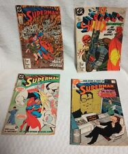Superman (1987) lot #2 4 5 6  by John Byrne 1st Appearance Bloodsport VG 