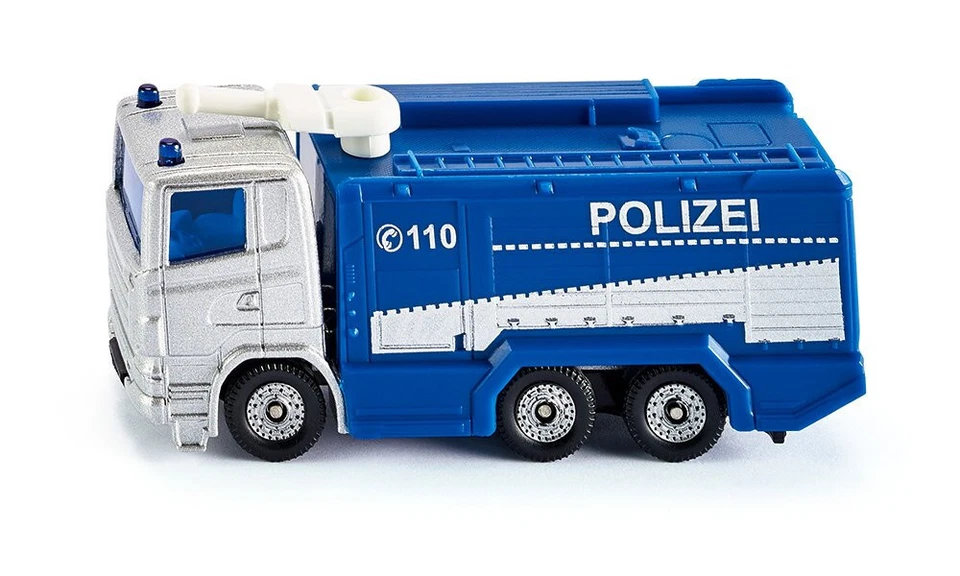 SIKU 1079 SCANIA R380 POLICE WATER CANNON 1:55-1:60 US IMPORT DUTIES PAID - Image 1 of 1
