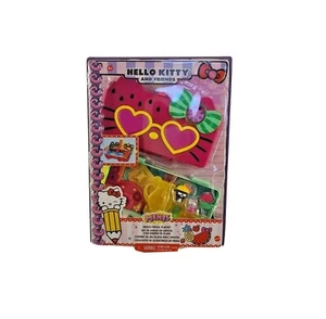 Hello Kitty and Friends Minis Watermelon Beach Party Pencil Case Playset New - Picture 1 of 10