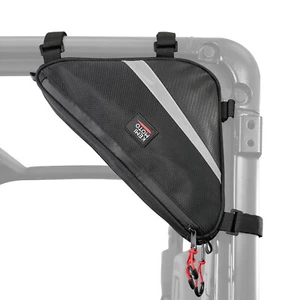 UTV Roll Bar Triangle Storage Bag Overhead Corner Bag for Most UTV & Road Bike - Picture 1 of 12