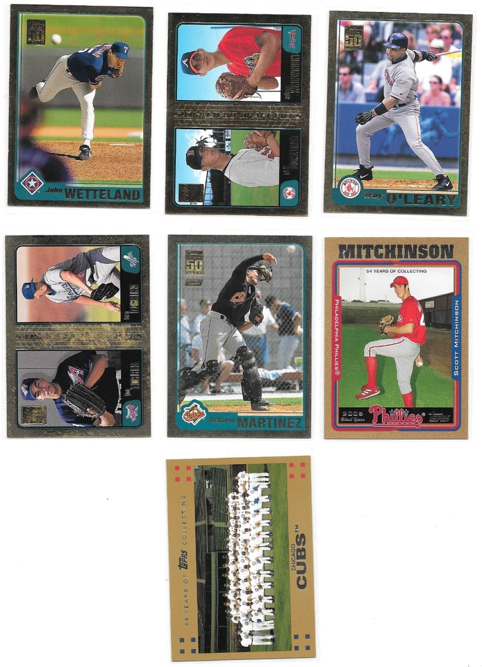 Topps Baseball Gold Parallel Numbered Inserts - Various Years - You Pick - Image 1 of 2