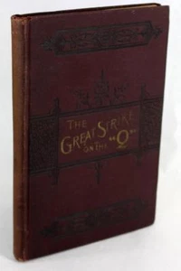 1889 The Great Strike on the "Q" John Hall Strike on Chicago Burlington & Quincy - Imagen 1 de 4