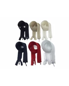 Cerniera Lampo Zip Fettuccia Invisibile 2 Cursori Divisibile Catena Spirale Nylo - Imagen 1 de 33